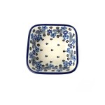 428 Bunzlau vierkant schaaltje 9,5 x 9,5 cm 1985X 428 Kleine vierkante schaaltjes 9,5 x 9,5 cm